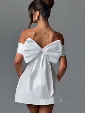 Babyboo Delta Mini Dress Ivory Women’s Size Small NWT